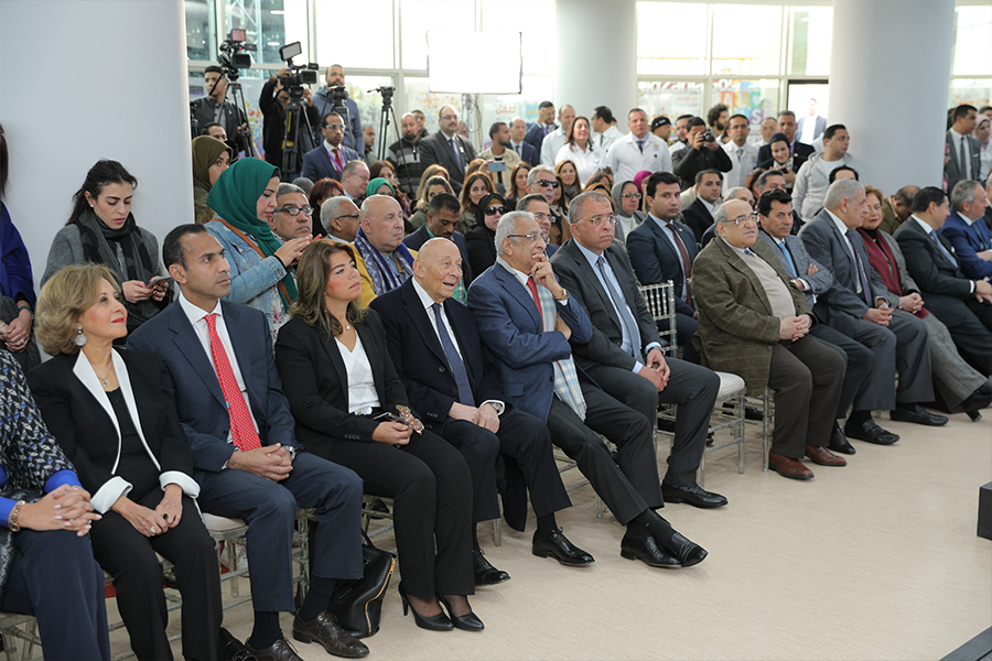Part of the opening ceremony of Al Nas Children's Hospital