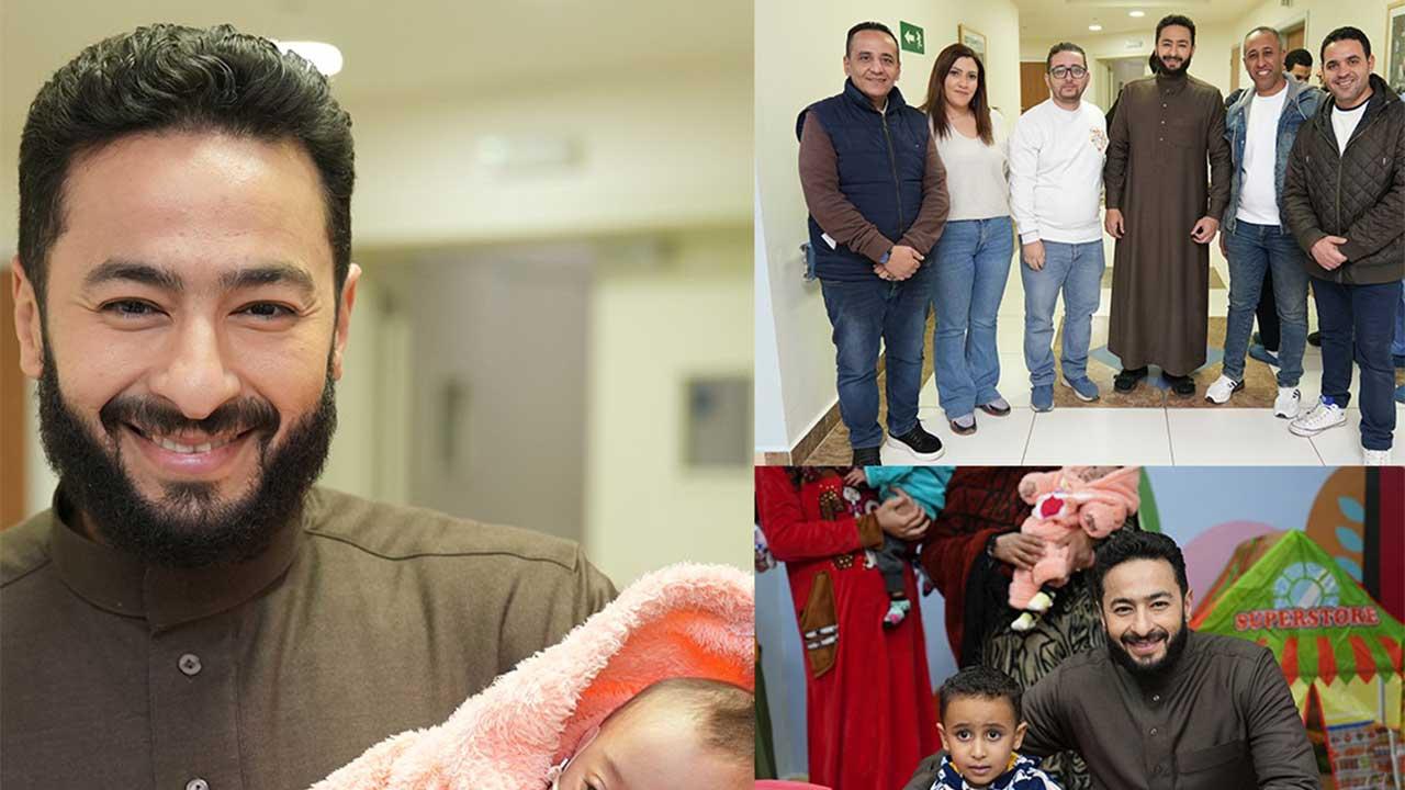 شكرًا من كل قلوبنا للفنان حمادة هلال على زيارته الإسبوع الماضى للمستشفى خلال تصوير مسلسل المداح.